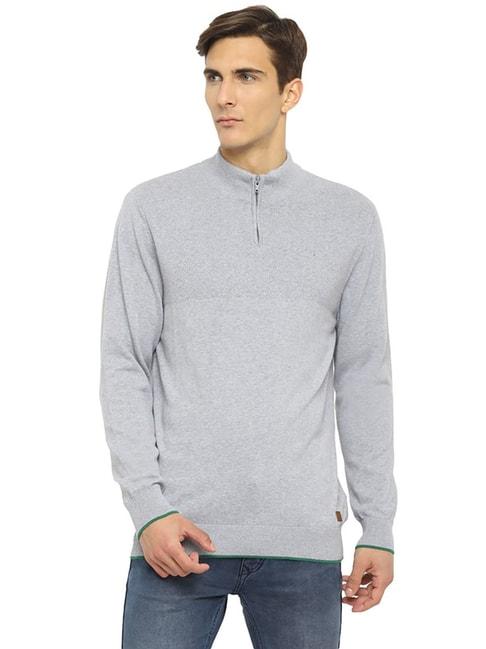 turtle-grey-cotton-regular-fit-textured-sweater