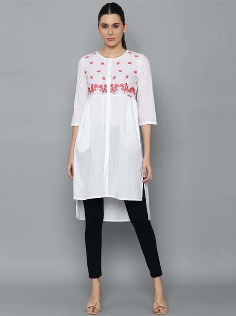 allen-solly-white-embroidered-tunic
