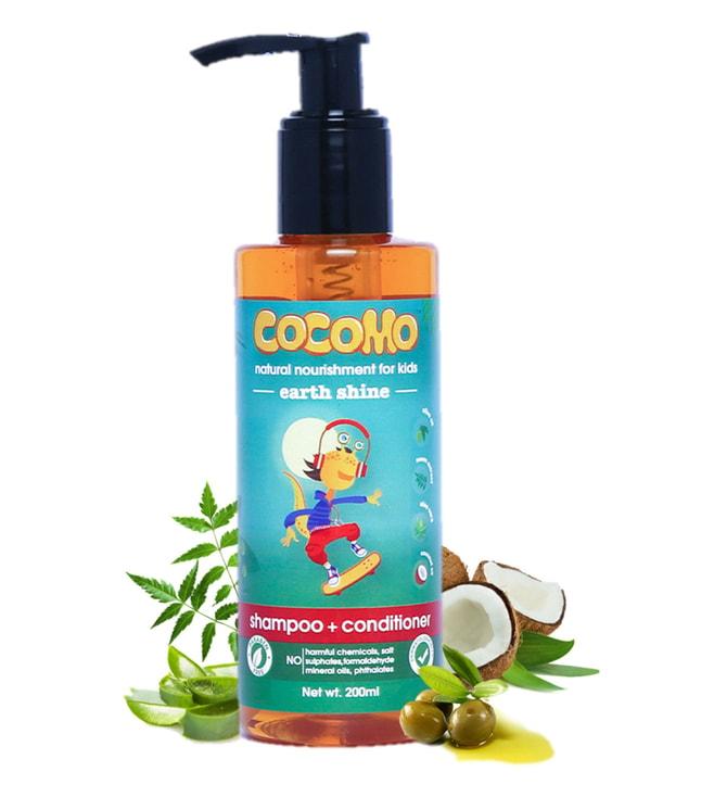 Cocomo Earth Shine Natural Shampoo & Conditioner for Kids - 200 ml