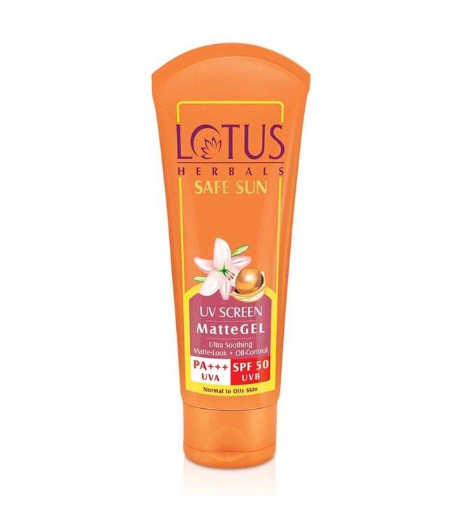 lotus-herbals-safe-sun-uv-screen-matte-gel-spf-50---100-gm