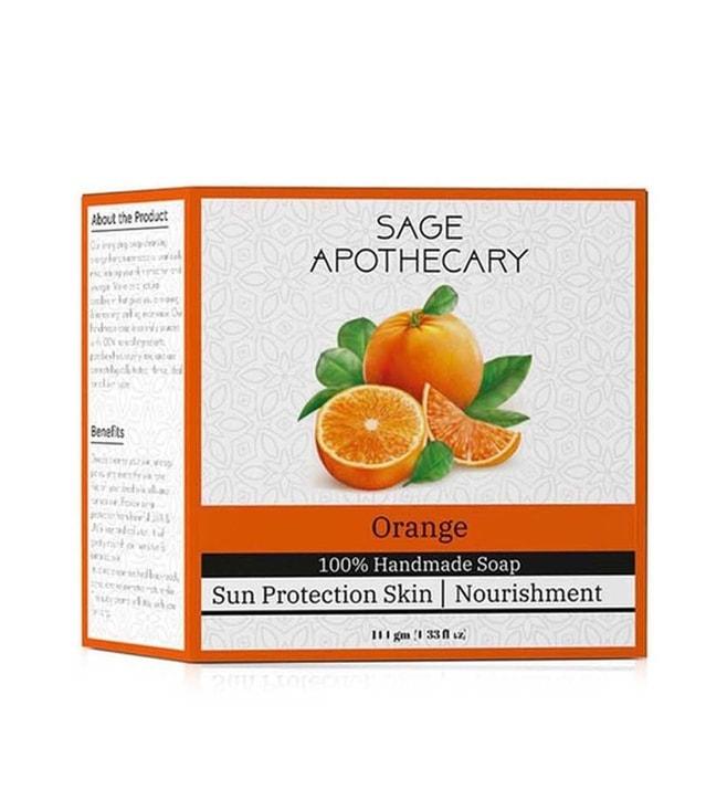 Sage Apothecary Orange Soap - 100 gm