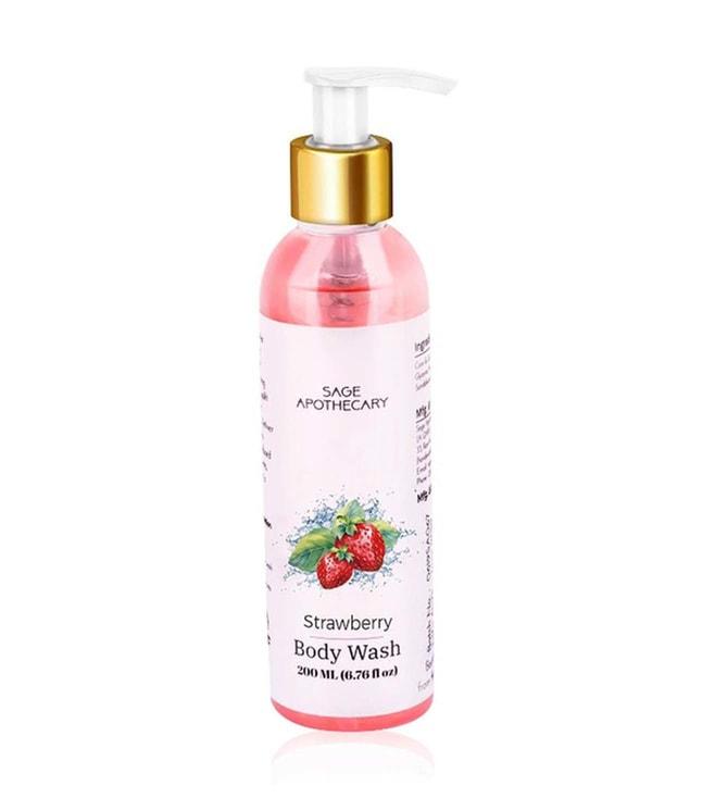 Sage Apothecary Strawberry Body Wash - 200 ml
