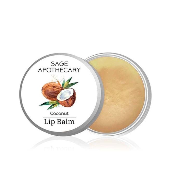 Sage Apothecary Coconut Lip Balm - 8 gm