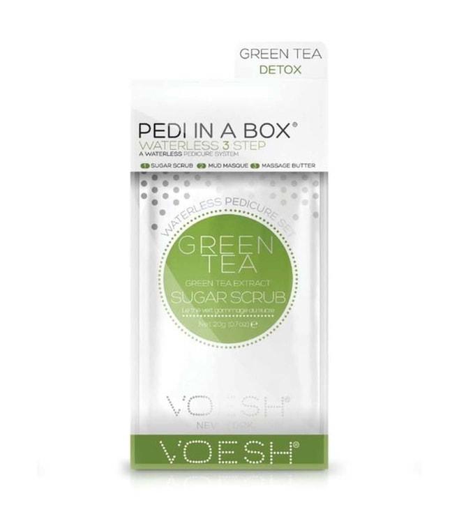 VOESH Waterless Pedicure In a Box waterless 3 Step Green Tea - 20 gm