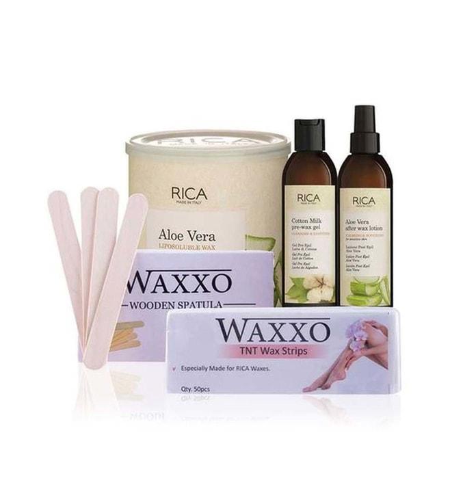 Rica Wax Aloe Vera Body Waxing Kit 1