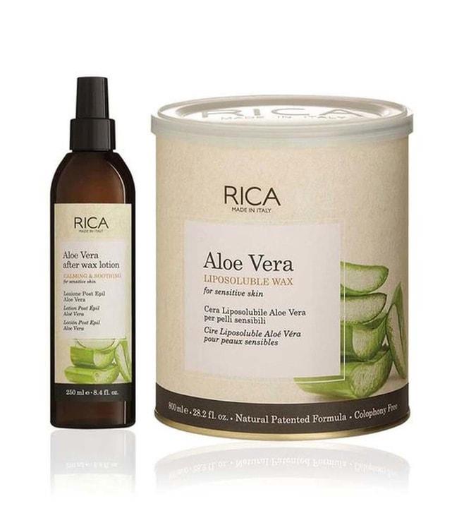 Rica Aloe Vera Wax & Lotion Combo