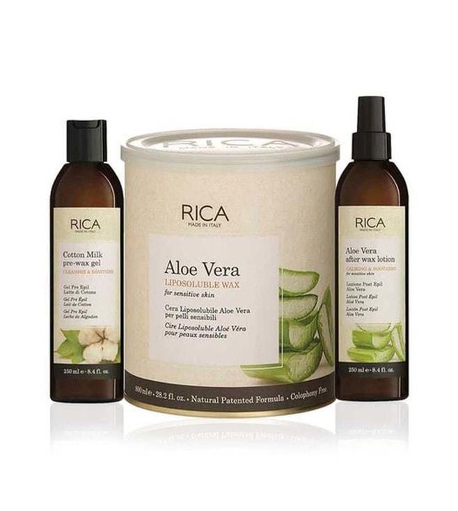 Rica Aloe Vera Wax Combo Kit 1