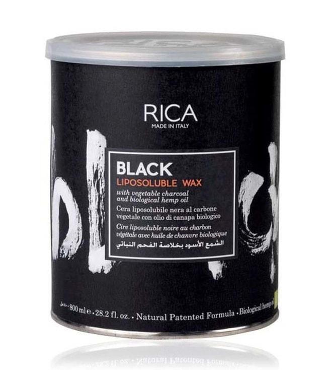 Rica Black Liposoluble Wax - 800 ml