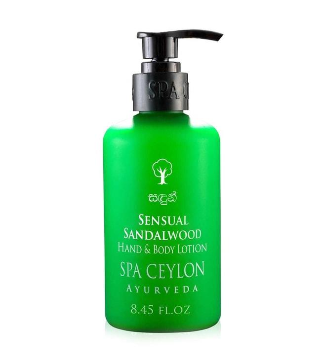 Spa Ceylon Ayurveda Wellness Sensual Sandalwood Hand & Body Lotion 250 ml