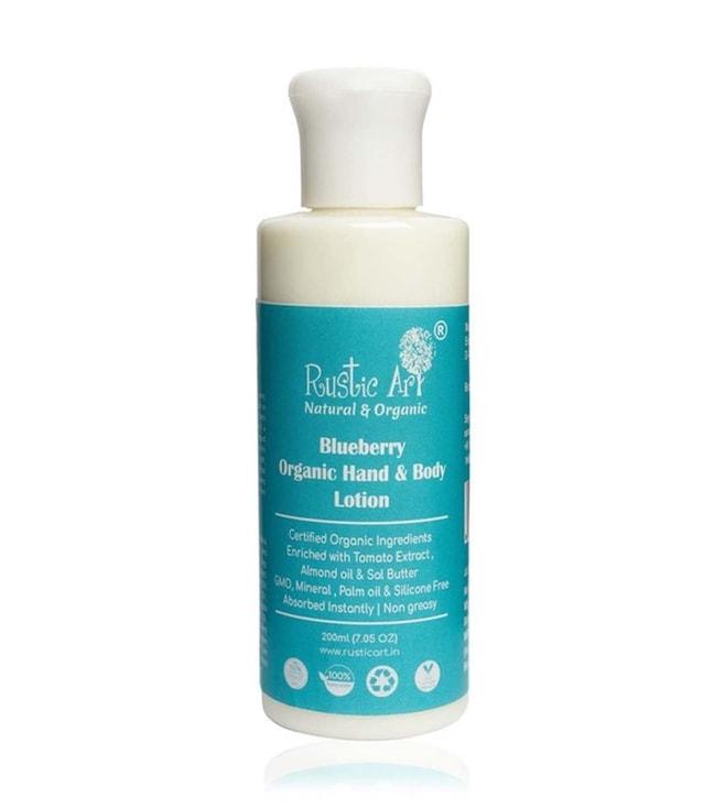 Rustic Art Blueberry Hand and Body Lotion - 200 ml