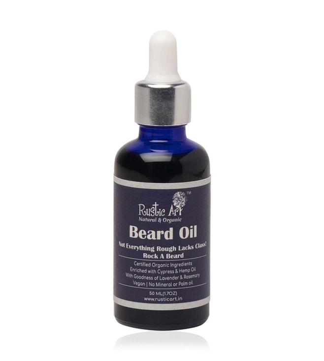 Rustic Art Organic Beard Oil - 50 ml