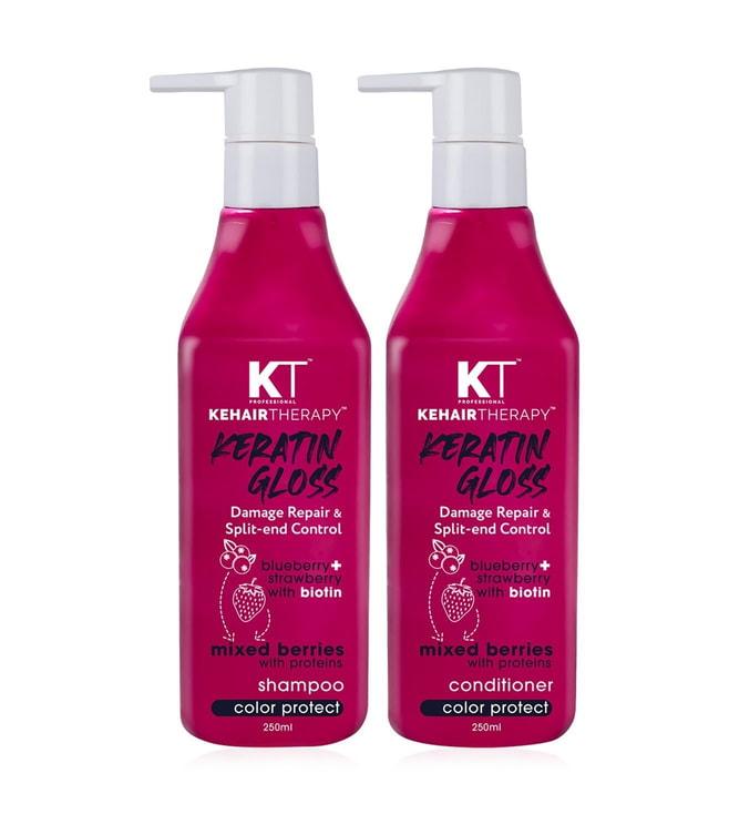 Kehairtherapy Professional Damage Repair & Split End Control Shampoo & Conditioner Gift Set