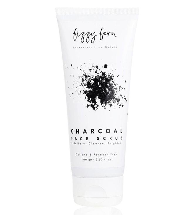 Fizzy Fern Charcoal Face Scrub - 100 gm