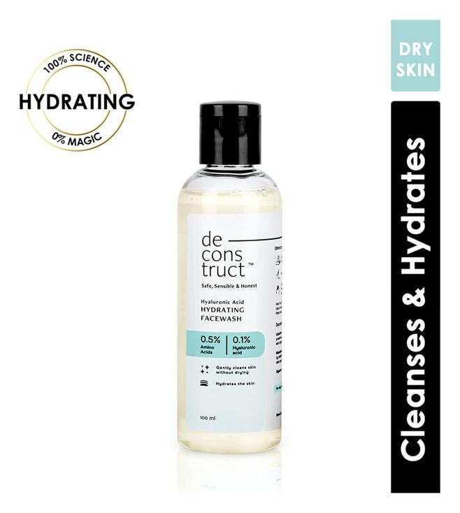 Deconstruct Hyaluronic Acid Hydrating Face Wash - 100 ml