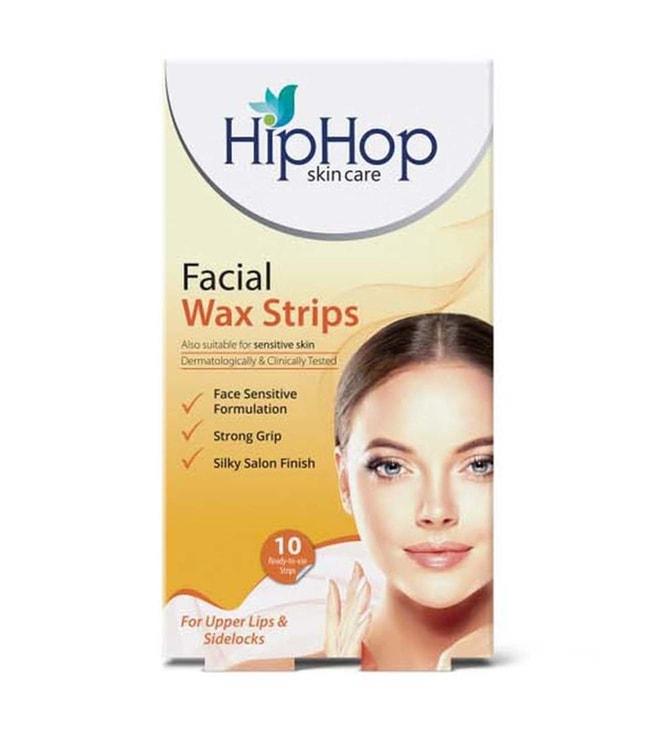 HipHop Skincare Facial Wax Strips - 10 Strips