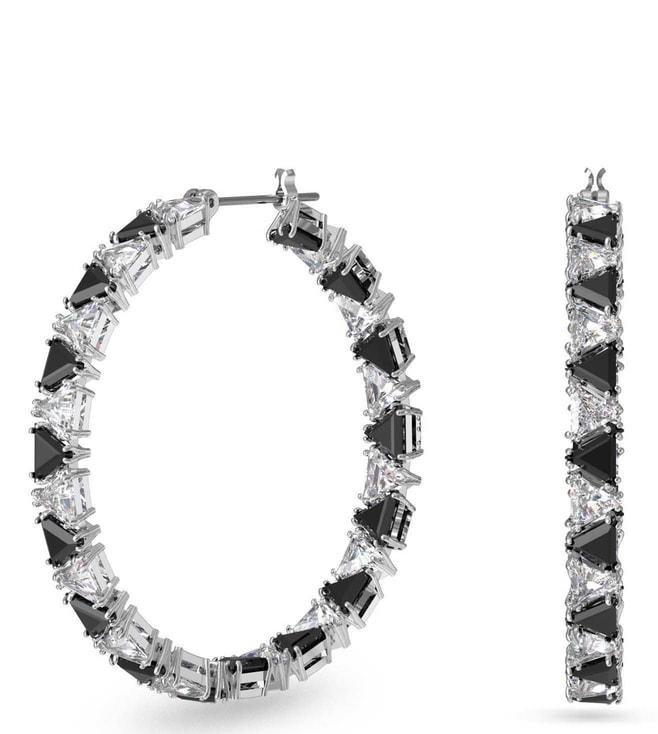 swarovski-black-rhodium-plated-triangle-cut-ortyx-hoop-earrings