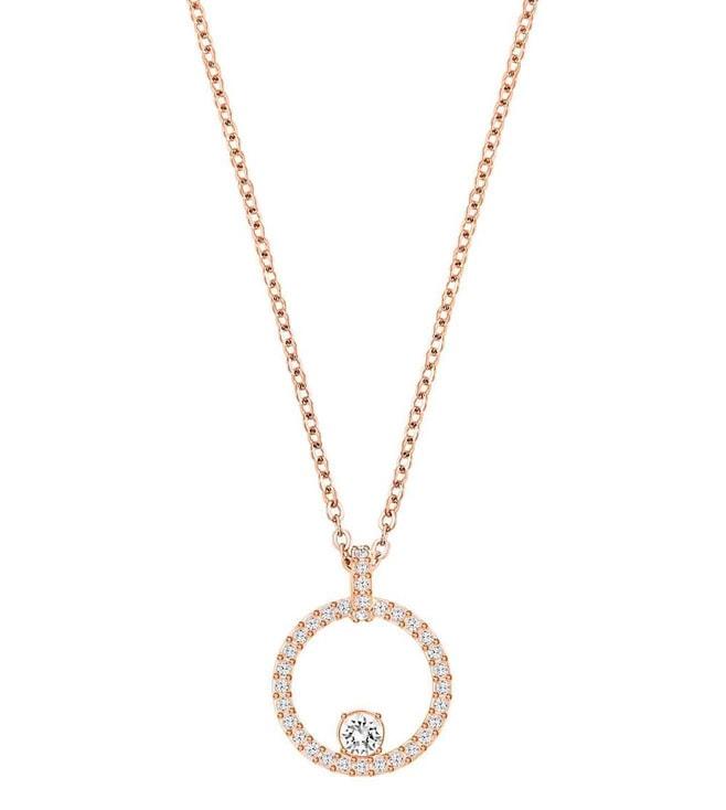 swarovski-white-rose-gold-tone-plated-circle-creativity-pendant