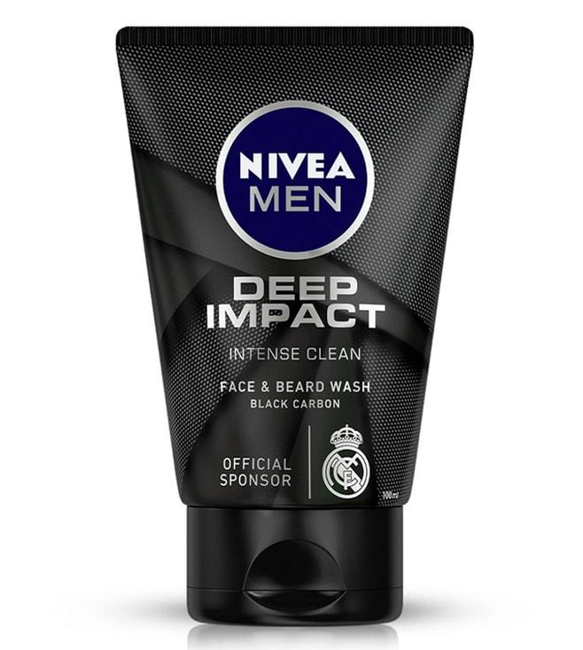 Nivea Deep Impact Intense Clean Men Face Wash - 100 gm