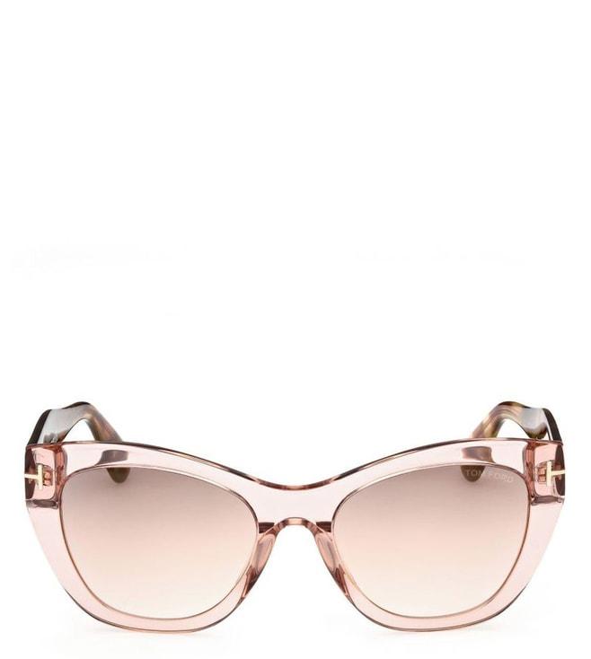 Tom Ford FT09405672G Cara Square Sunglasses for Women