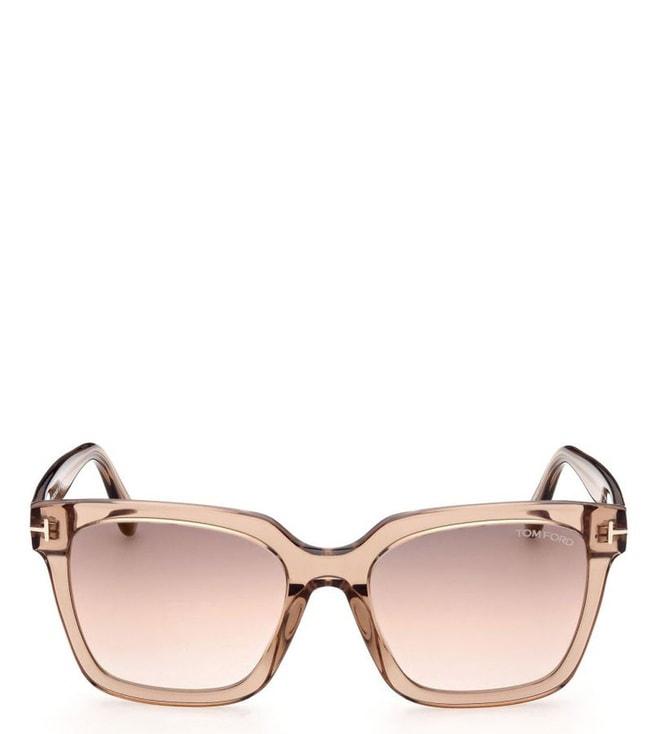 Tom Ford FT09525545G Selby Square Sunglasses for Women