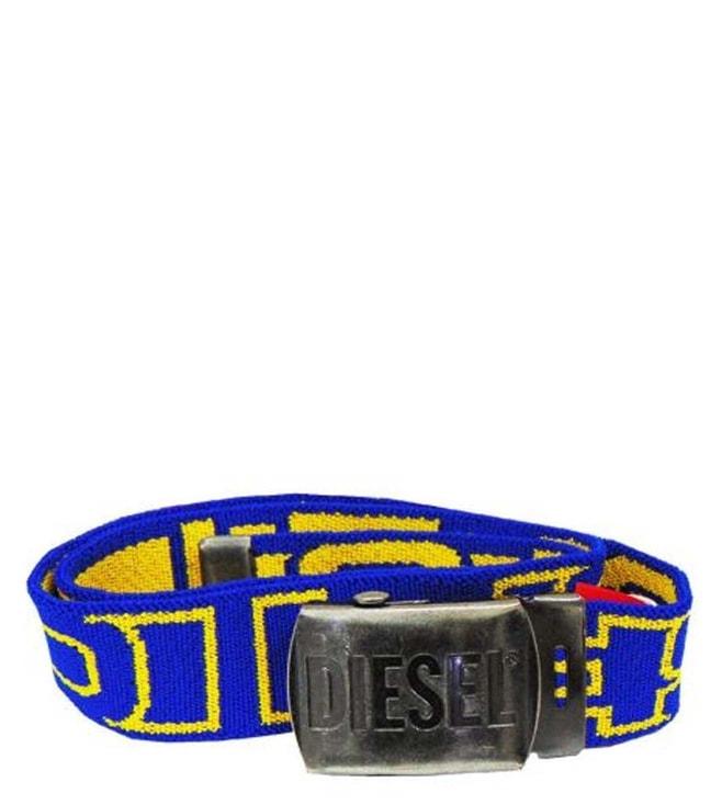 Diesel Kids Blue Logo Casual Belt (8-12 Years)