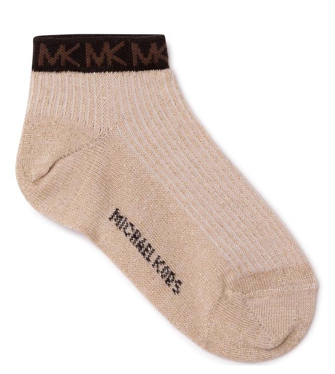 Michael Kors Kids Gold Yellow Socks (M)