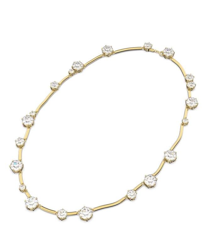 Swarovski White Gold-Tone Plated Constella Necklace
