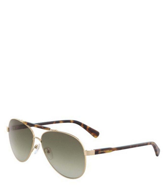 Longchamp LO10921461S UV Protected Aviator Sunglasses for Women