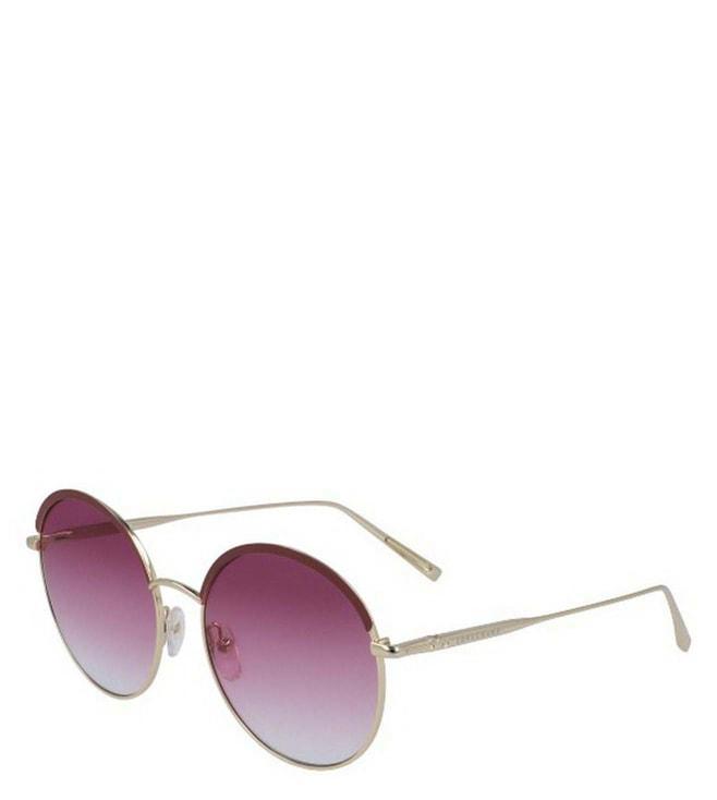 Longchamp LO13172156S UV Protected Round Sunglasses for Women