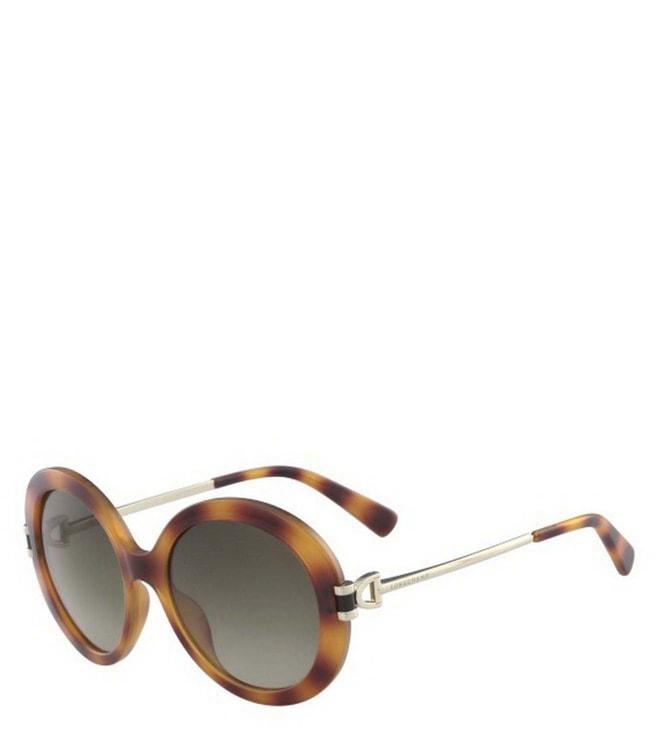 Longchamp LO60521455S UV Protected Round Sunglasses for Women