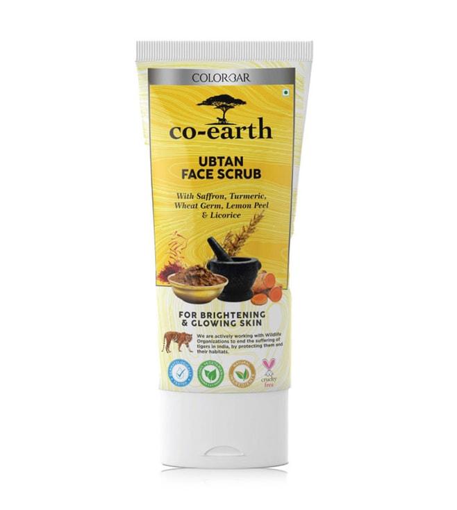 Colorbar Co-earth Ubtan Face Scrub - 100 gm