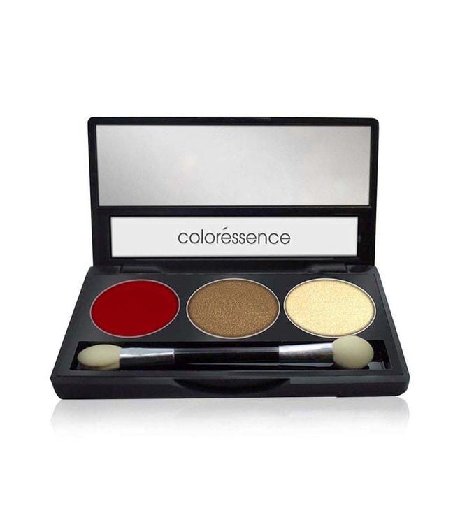 Coloressence Satin Eye Shades Smooth Formula Eyeshadow Makeup Palatte Be Bride - 7.5 gm