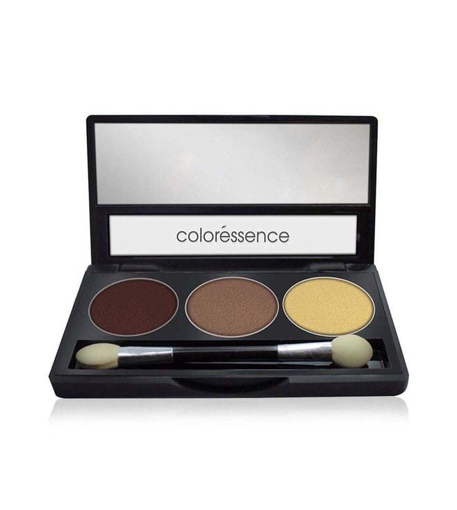 Coloressence Satin Eye Shades Smooth Formula Eyeshadow Makeup Palatte Fire Desire - 3.5 gm