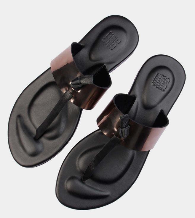 SKO Black New York Sandals