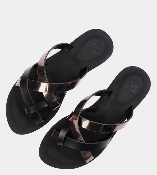 SKO Black Salvadore Sandals