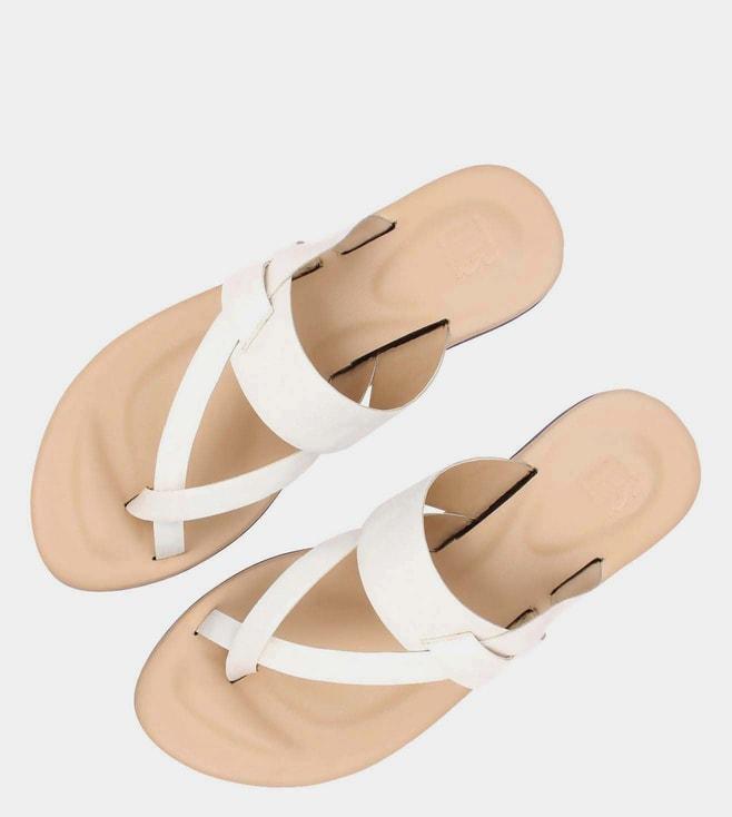 SKO White Genoa Sandals