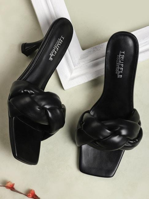 truffle-collection-women's-black-casual-stilettos
