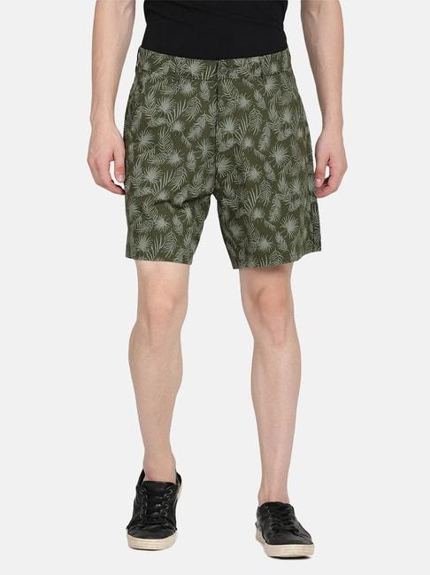 levi's-olive-night-cotton-relaxed-fit-floral-print-shorts