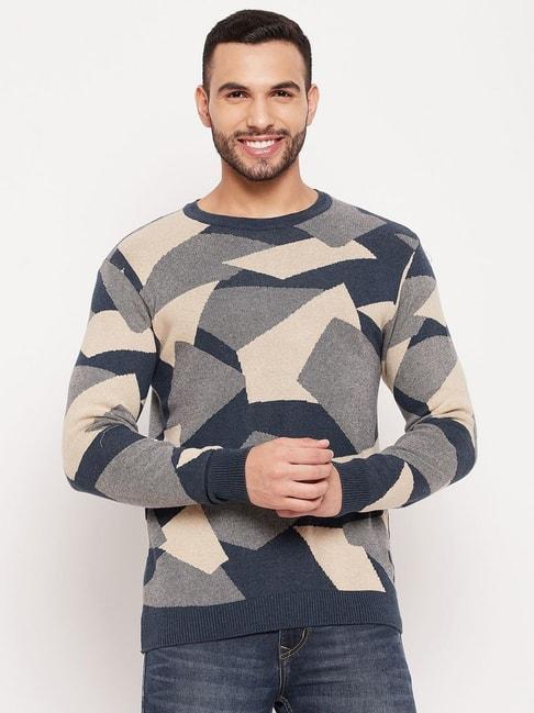 duke-navy-blue-regular-fit-printed-sweater
