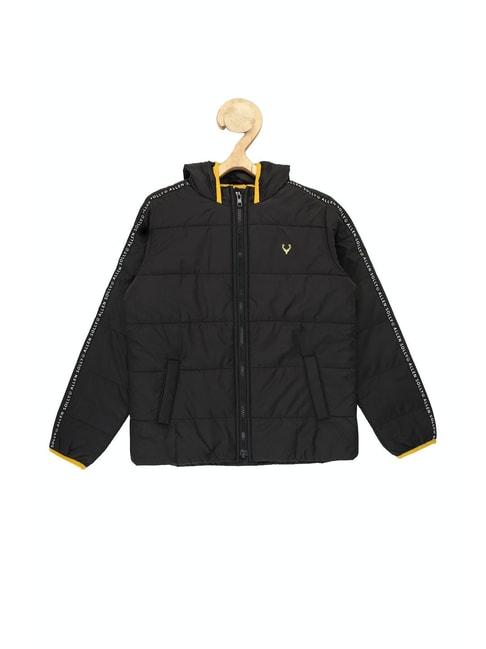 Allen Solly Kids Black Quilted Full Sleeves Jacket