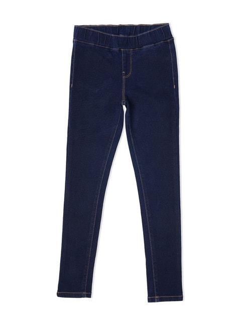 pepe-jeans-kids-blue-cotton-skinny-fit-jeggings