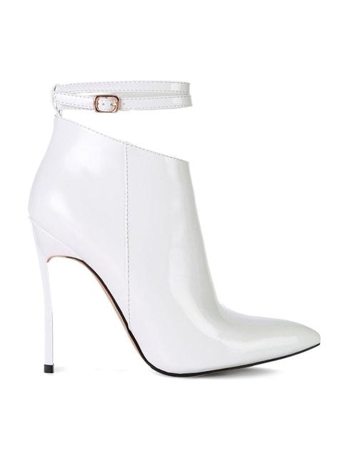 london-rag-women's-white-stiletto-booties