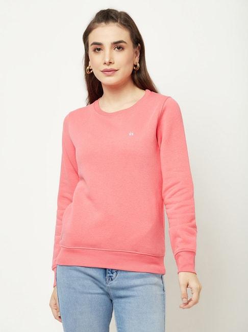 Crimsoune Club Pink Regular Fit Sweatshirt