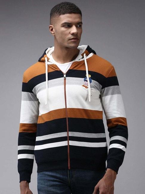 showoff-multi-cotton-regular-fit-striped-hooded-sweatshirt