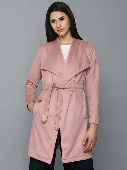 allen-solly-pink-cotton-jacket