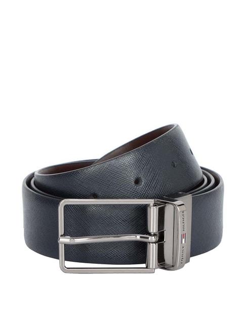 tommy-hilfiger-navy-&-brown-leather-reversible-belt-for-men