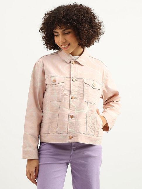 united-colors-of-benetton-pink-printed-jacket