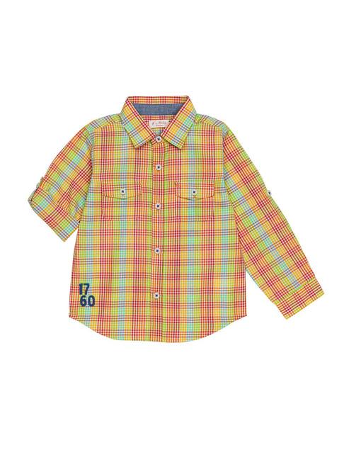 H by Hamleys Infants Boys Multicolor Checks Full Sleeves Shirt