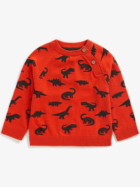 mothercare-kids-red-printed-full-sleeves-sweater