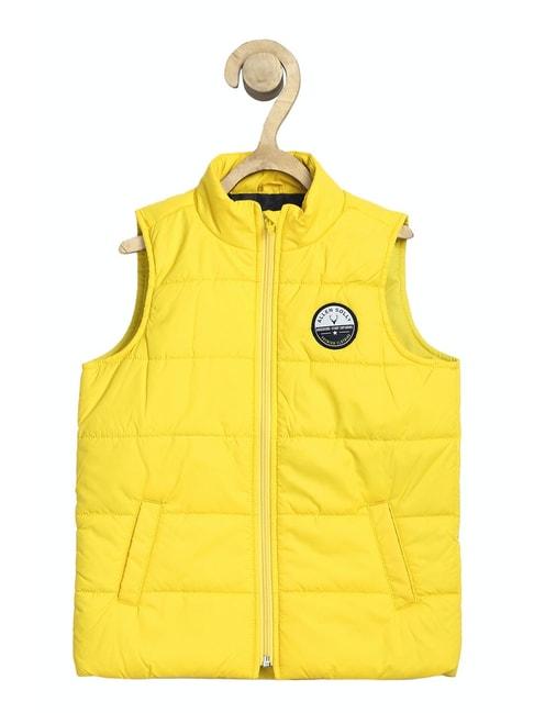 Allen Solly Kids Yellow Quilted Jacket